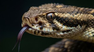 Rattlesnake Closeup