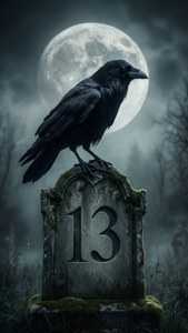 Raven Gravestone 13