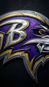 Ravens Logo Detail