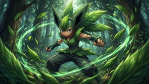 Razor Leaf Attack Bayleef