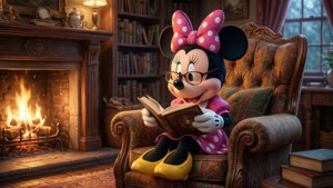 Reading Minnie