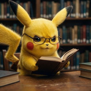 Reading Pikachu