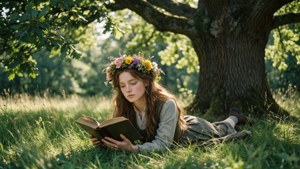 Reading Under the Oak