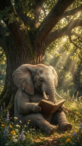 Reading Under the Oak