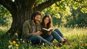 Reading Under the Tree