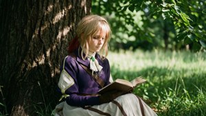 Reading Under the Tree