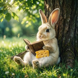 Reading Under Tree