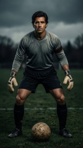 Ready Stance on a Moody Day