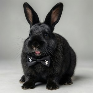 Real Rabbit Bowtie