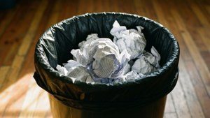 Real Trash Bin