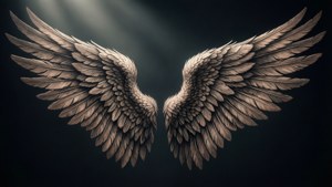 Realistic Angel Wing