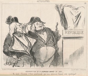 Réapparition de la jeunesse dorée en 1851