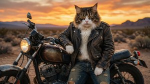 Rebel Boss Cat