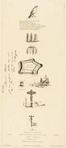 Rébus: "Béranger ne fut véritablement fort, car il n'eut jamais la clef des champs" (Rebus: "Beranger was not really strong, for he never had the key of the fields")
