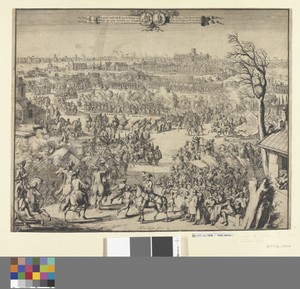 Receptie van S.K.H. den H. Prince van Orange ap zyn intrede tot Londen, 1689. General View
