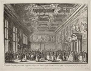 Reception by the Doge of Foreign Ambassadors in the Sala del Collegio
