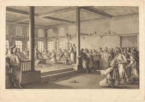Réception de Choiseul-Gouffier chez Hassan-Tchousch-Oglou