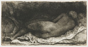 Reclining female nude