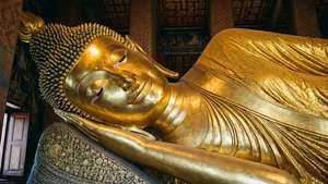 Reclining Peaceful Buddha