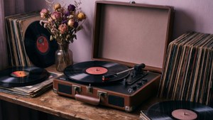 Record Player Still Life