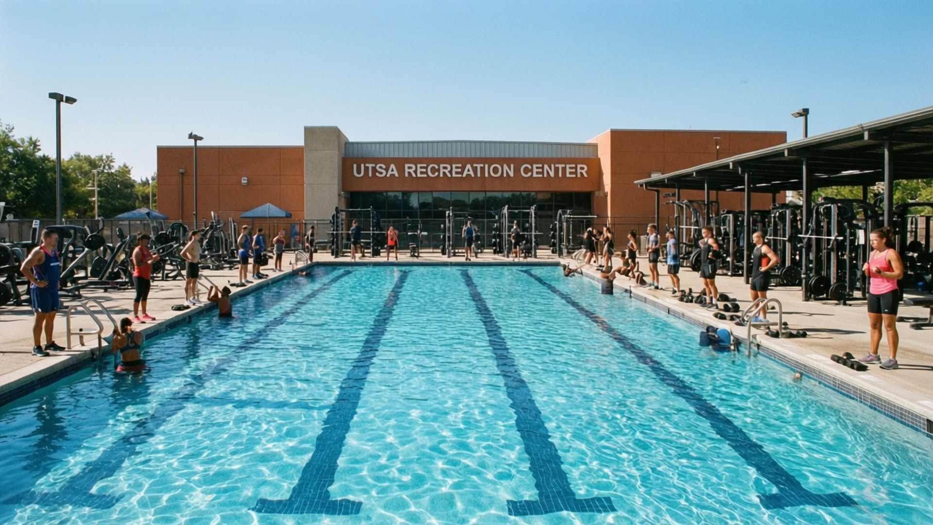 Recreation Center Energy by Wallpapers.art Studio