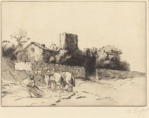 Rectory Wall (Le mur du presbytere)