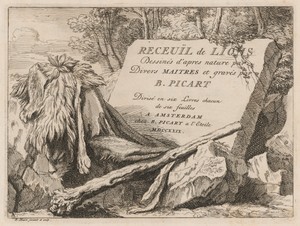 Recueïl de Lions: Dessinés d'après nature par divers maitres et gravés par B. Picart (Collection of Lions: Drawn from nature by Various Masters and Engraved by B. Picart)