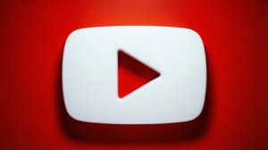 Red Background YouTube Icon
