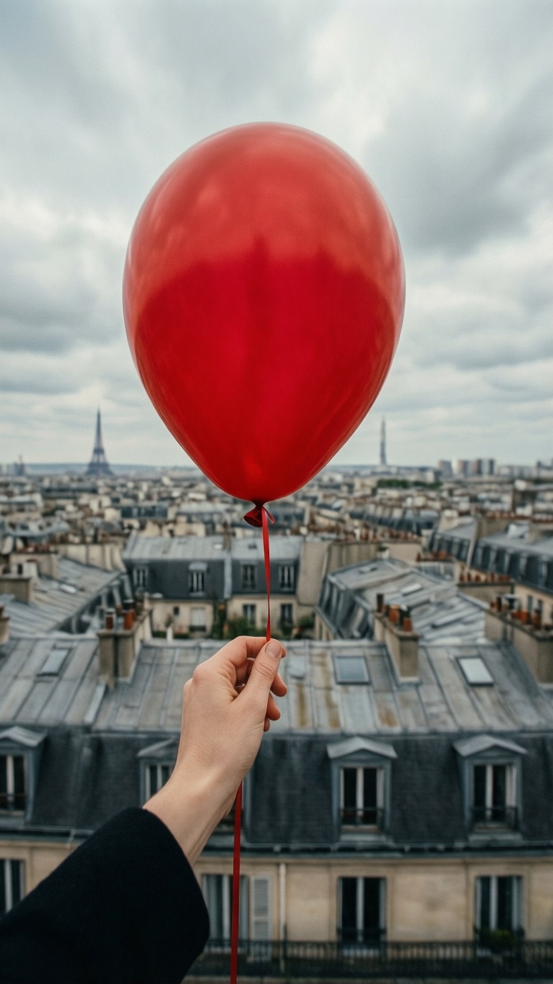Red Balloon by Wallpapers.art Studio