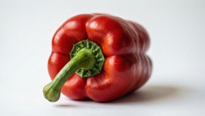 Red Bell Pepper Isolated