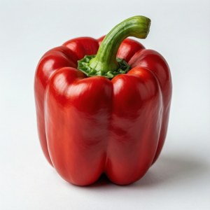 Red Bell Pepper Isolation