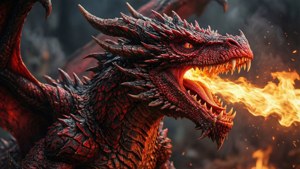 Red Black Dragon