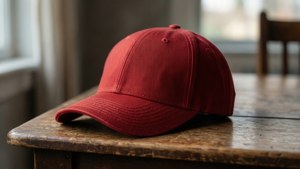 Red Cap on Table