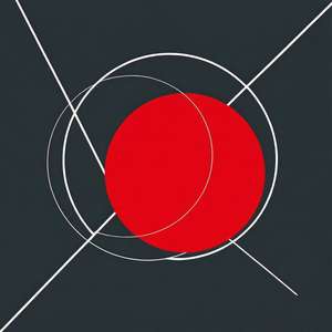 Red Circle Geometry