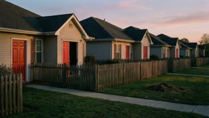 Red Doors of Suburbia