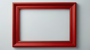 Red Double Border Shadow