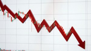 Red Downward Trend