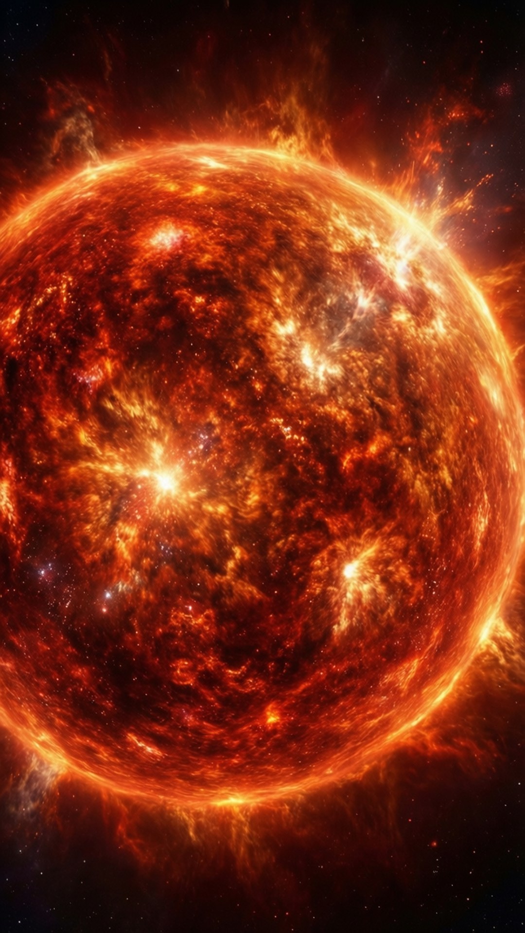 Red Dwarf Inferno by Wallpapers.art Studio