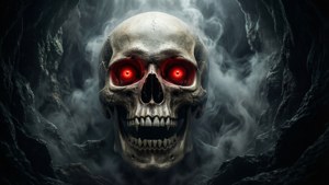 Red Eyed Skull
