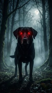 Red Eyes in the Mist