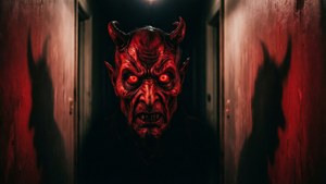Red Face Demon Hallway
