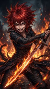 Red Flame Warrior