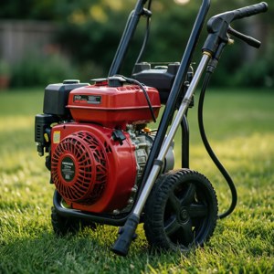 Red Gas Power Washer