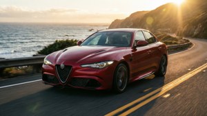 Red Giulia Sunset Speed