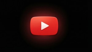 Red Glow Play Button
