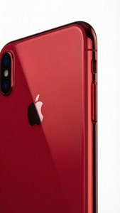 Red iPhone XR Close-Up