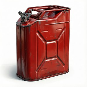 Red Jerrycan Product Shot