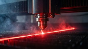 Red Laser Beam