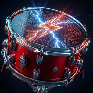 Red Lightning Snare