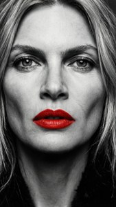 Red Lip Monochrome